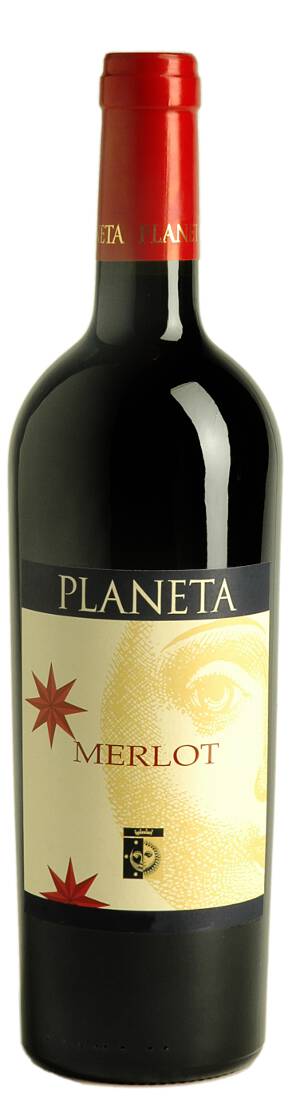 Planeta Merlot Rosso Sito dell Ulmo Sizilien IGT 2020 Italien