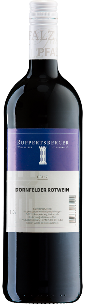 Ruppertsberger Dornfelder mild QbA 2024 Pfalz 1,0 l