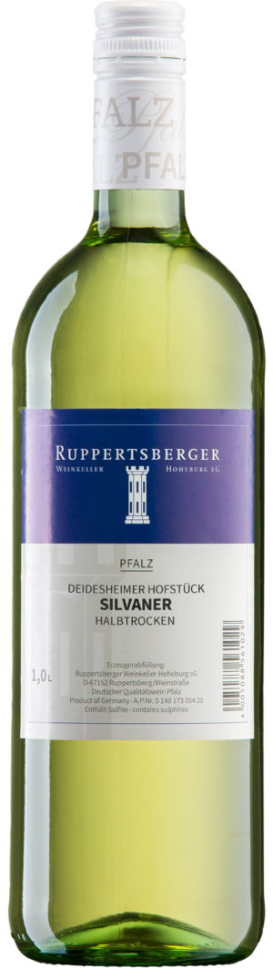 Ruppertsberger Silvaner halbtrocken QbA 2024 Pfalz 1,0 l